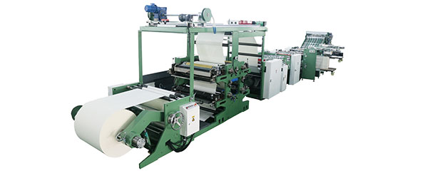 LD-1050P Reel To Sheet Flexo Printing Machine With Cover Feeder