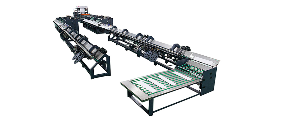 LD-PB460 High Speed Hot Melt Glue Binding Exercise Book Production Line Without Book Cutting Unit